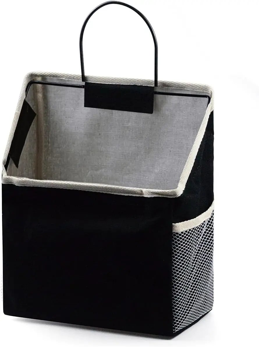 Waterproof Over The Door Hanging Storage Bag, Cotton Linen Organizer for Bedroom Bathroom Black
Waterproof Over The Door Hanging Storage Bag, Cotton Linen Organizer for Bedroom Bathroom Black