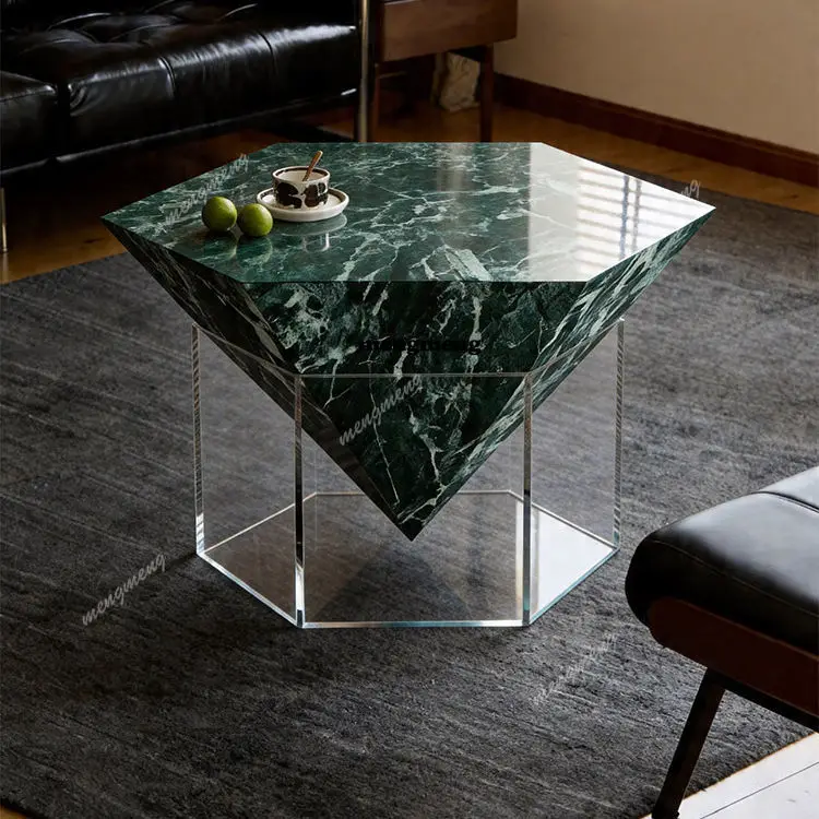 Italian light luxury household living room acrylic hexagonal rock slab coffee table hotel hospitality creative floating table
Italian light luxury household living room acrylic hexagonal rock slab coffee table hotel hospitality creative floating table