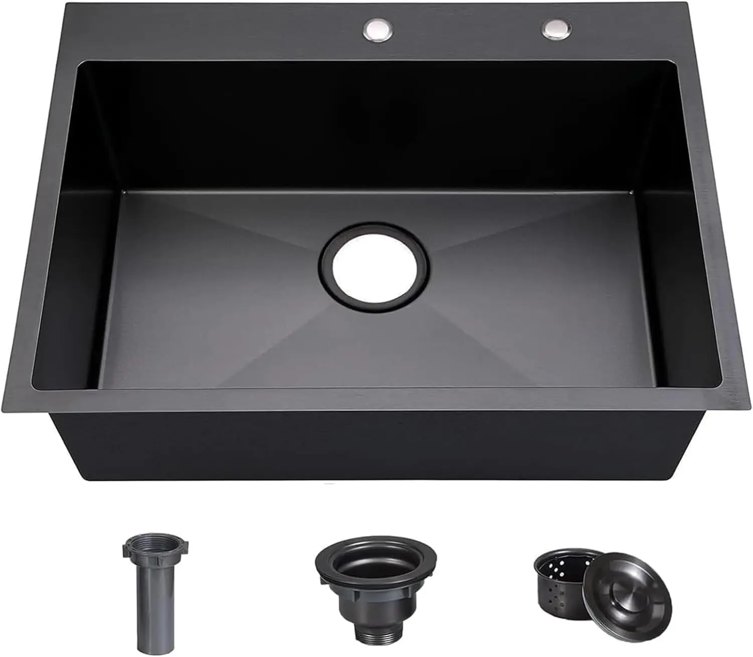 27 x 19 Granite Composite Kitchen Sink with Workstation for Kitchen, Matte White, Deep Modern Design, Comes with Accessory Kit
27 x 19 Granite Composite Kitchen Sink with Workstation for Kitchen, Matte White, Deep Modern Design, Comes with Accessory Kit
