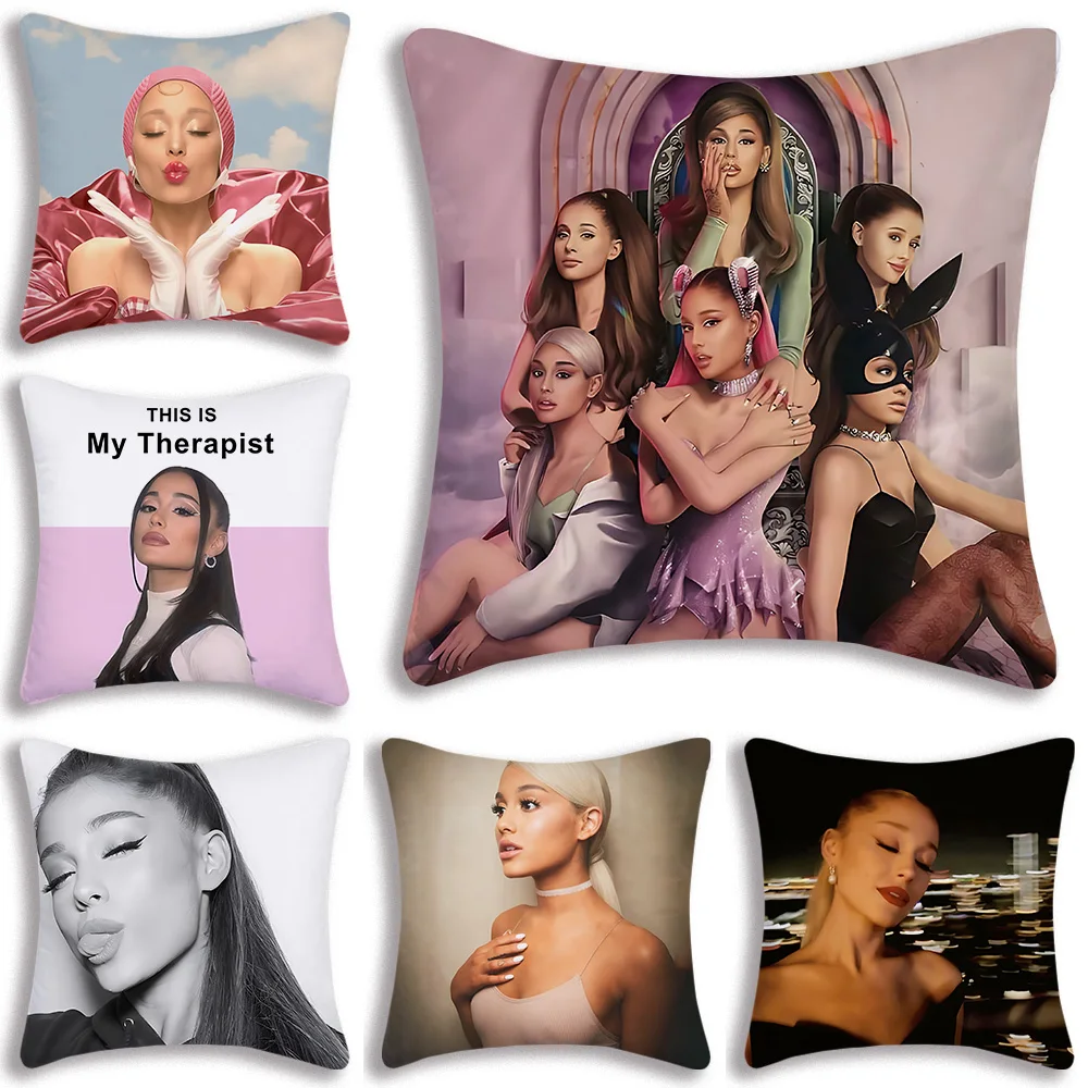 Pillow Covers A-Ariana Grand Cartoon Sofa Decorative Home Double-sided Printing Short Plush Cute Cushion Cover
Pillow Covers A-Ariana Grand Cartoon Sofa Decorative Home Double-sided Printing Short Plush Cute Cushion Cover