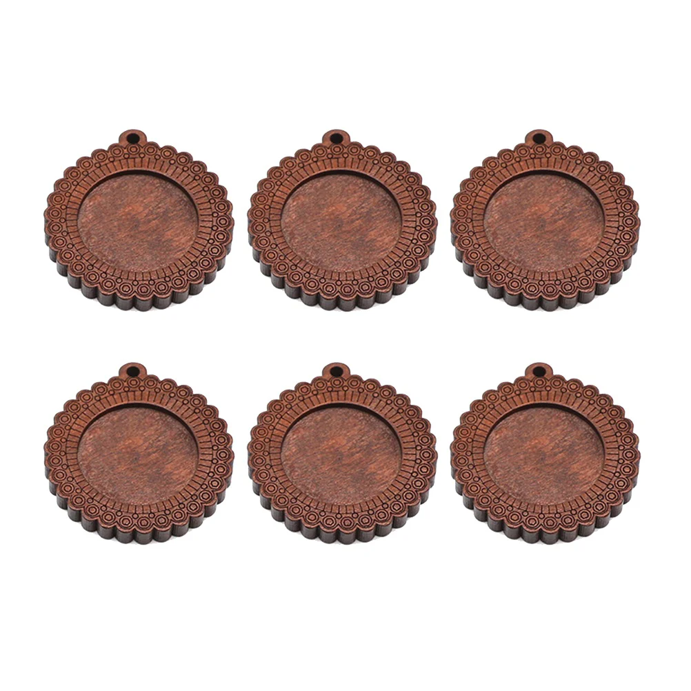 10 Pcs Round Retro Pendant Tray Wooden Photo Jewelry Craft Necklace Keychain Making Accessories Charm Trays Gifts
10 Pcs Round Retro Pendant Tray Wooden Photo Jewelry Craft Necklace Keychain Making Accessories Charm Trays Gifts