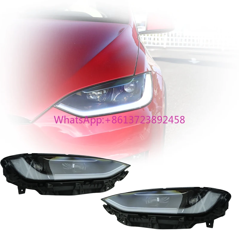 For 2016-2023 Tesla Model X LED Headlights Full Headlight Replacement or Modification at 8000k Color Temperature New Condition
For 2016-2023 Tesla Model X LED Headlights Full Headlight Replacement or Modification at 8000k Color Temperature New Condition