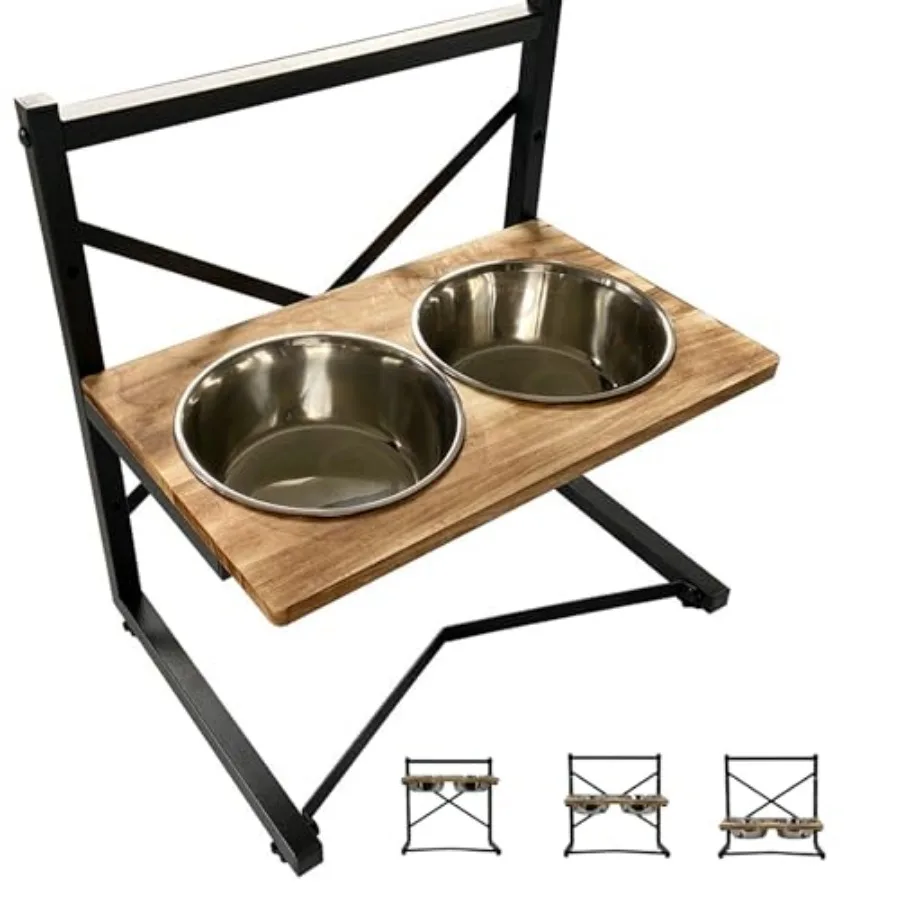 Pet Compawny Elevated Dog Bowl Adjustable 3 Heights with Stainless Steel Raised Stand for Food and Water Perfect for Dogs and C
Pet Compawny Elevated Dog Bowl Adjustable 3 Heights with Stainless Steel Raised Stand for Food and Water Perfect for Dogs and C
