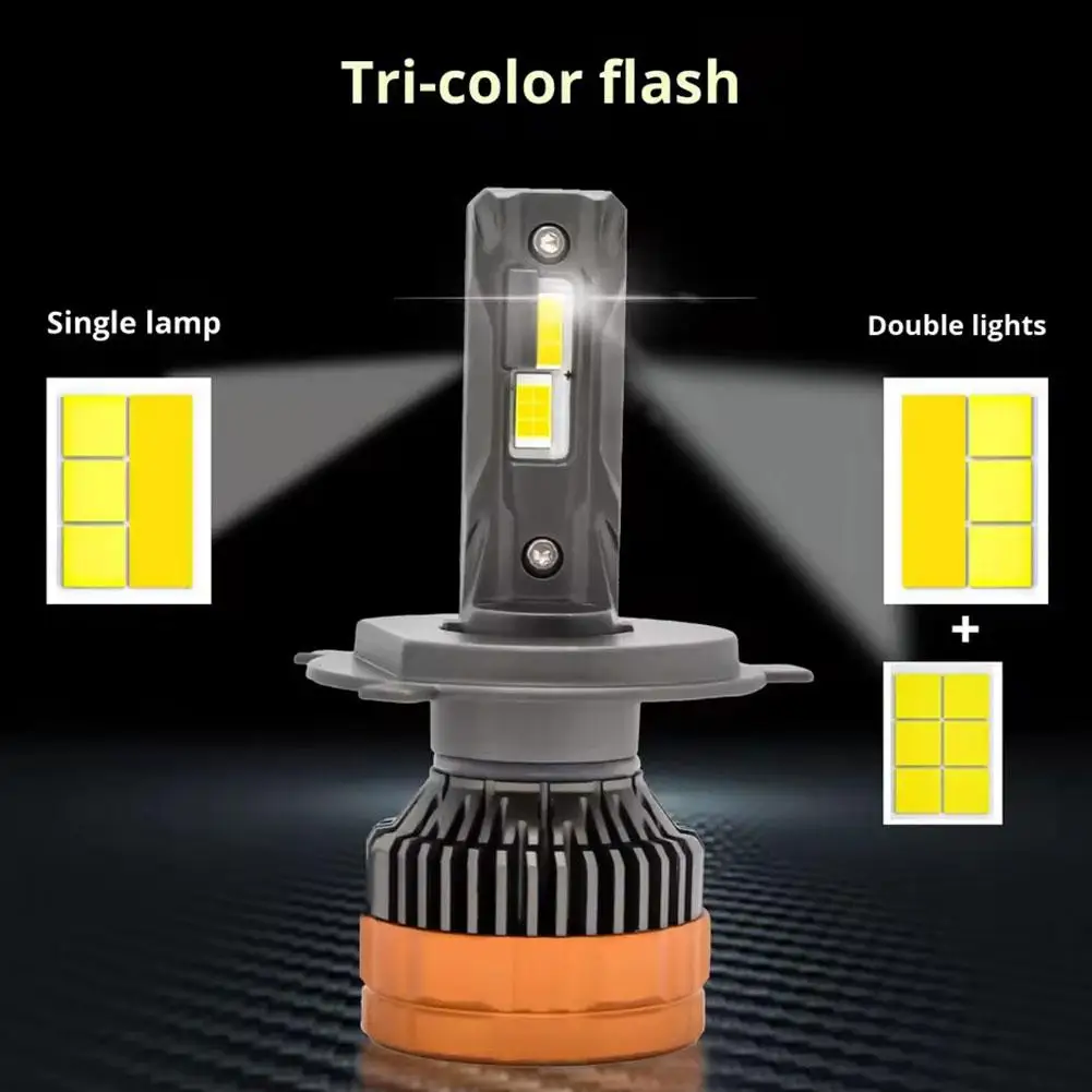 Tri Color Flashing With Remote Control LED Car Headlights H7H11H4 High Light Warm Light White White Light Power Yellow F2J3
Tri Color Flashing With Remote Control LED Car Headlights H7H11H4 High Light Warm Light White White Light Power Yellow F2J3