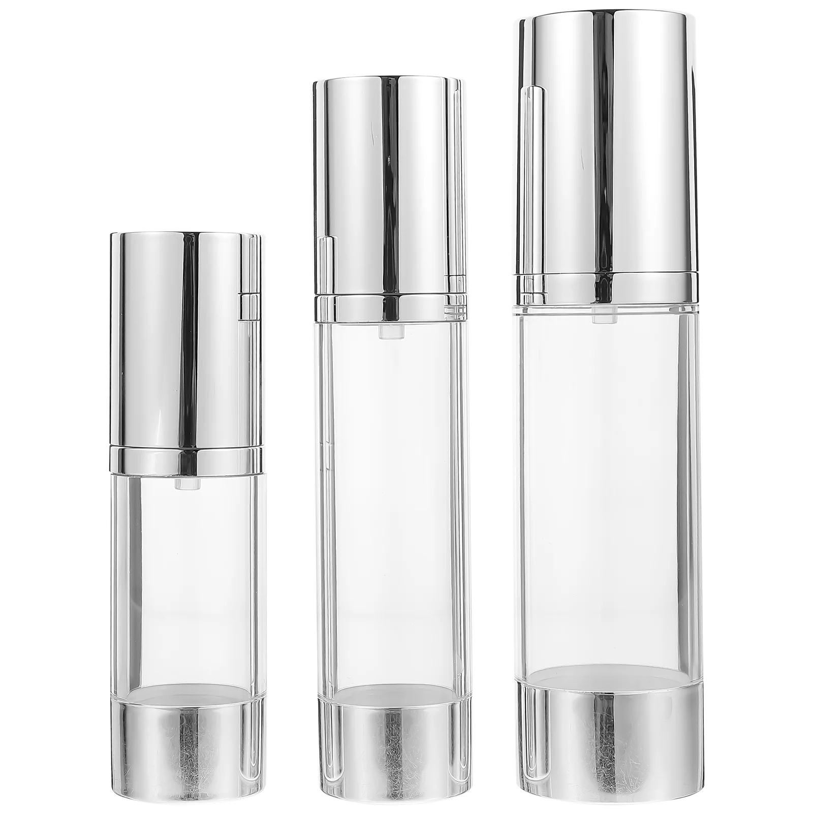 Refill Bottle Vacuum Lotion Cream Travel Size Toiletries for Women Powder Container
Refill Bottle Vacuum Lotion Cream Travel Size Toiletries for Women Powder Container