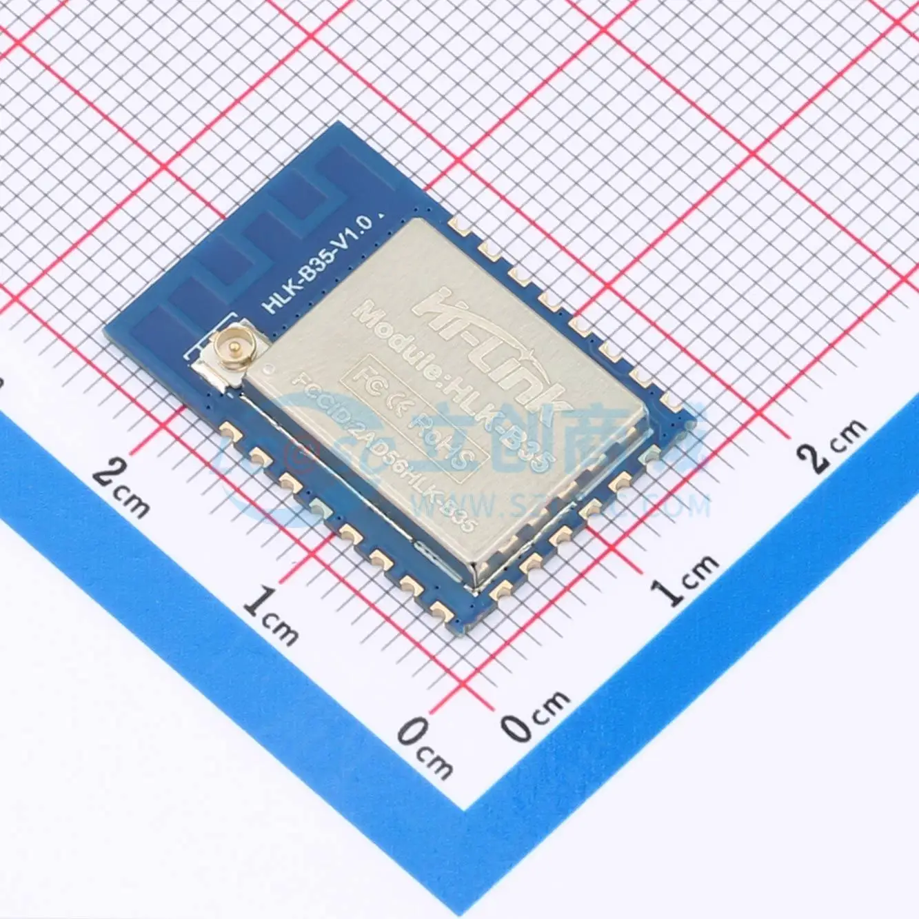 7pcs HLK-B35-E SMD Bluetooth5.0 I2C GPIO UART SPI PWM SDIO WiFi Wireless IoT Smart Home Module
7pcs HLK-B35-E SMD Bluetooth5.0 I2C GPIO UART SPI PWM SDIO WiFi Wireless IoT Smart Home Module