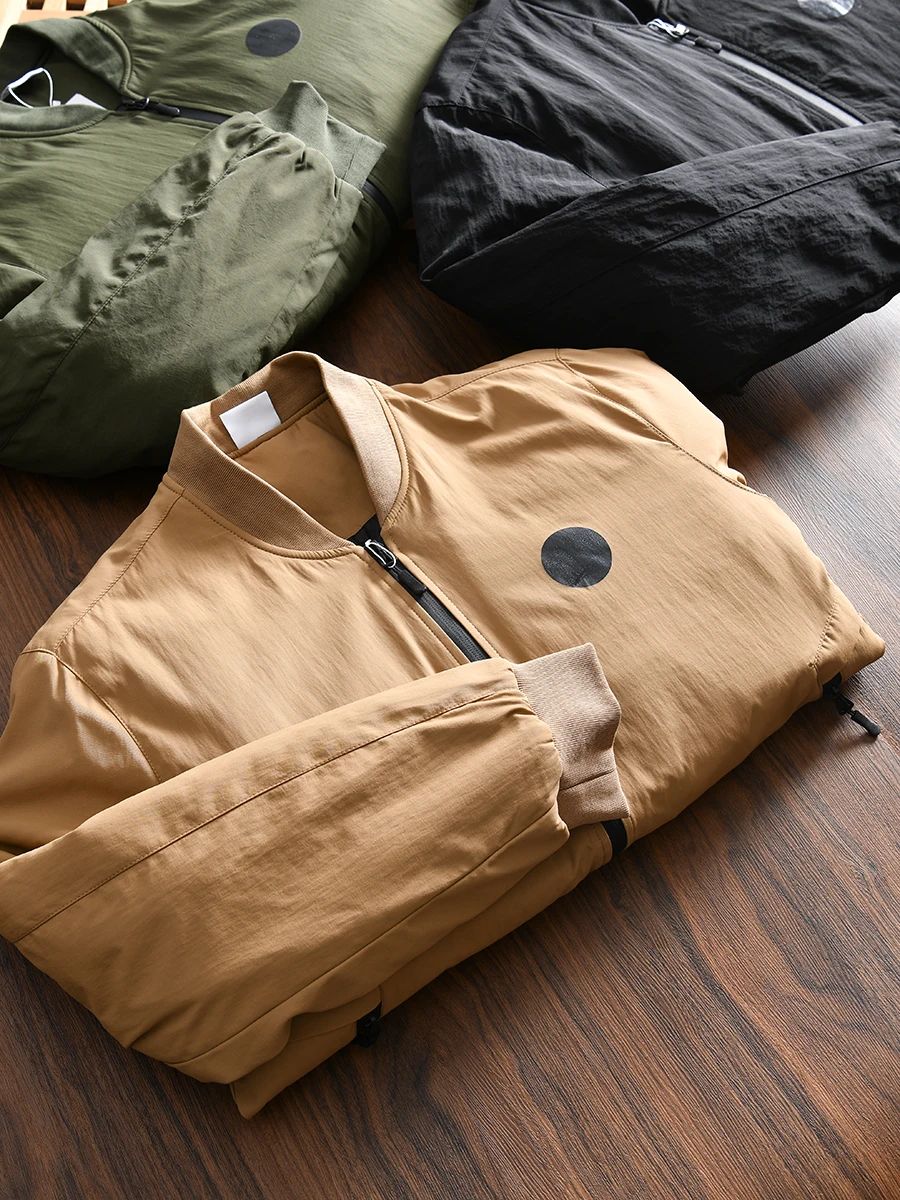 Men's Outdoor Windproof Warm Cotton Jacket Baseball Collar Flight Coat Casual Loose Fit Autumn Winter Fashion City Style
Men's Outdoor Windproof Warm Cotton Jacket Baseball Collar Flight Coat Casual Loose Fit Autumn Winter Fashion City Style