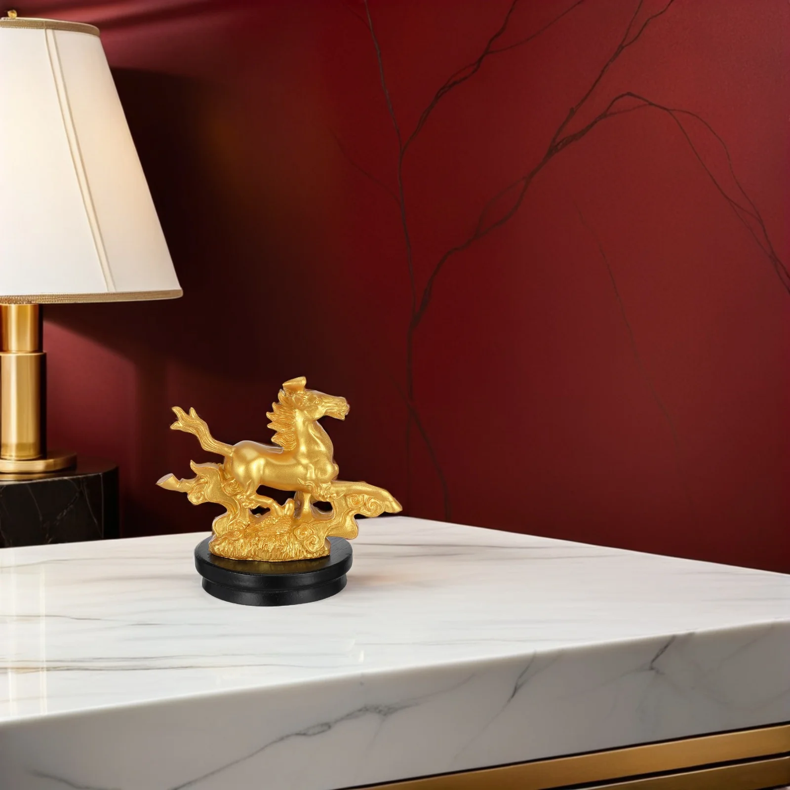 Resin Horse Sculpture Statue - Detailed Standing Horse Art Decor for Modern Interiors - 2026 Lunar New Year
Resin Horse Sculpture Statue - Detailed Standing Horse Art Decor for Modern Interiors - 2026 Lunar New Year