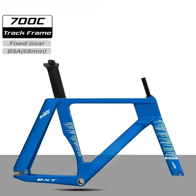 Track TRC-195 2025 T1000 Carbon Fiber Track Bike Frame Fixed Gear Track Road Bicycle Frameset Fork Seatpost Headset
Track TRC-195 2025 T1000 Carbon Fiber Track Bike Frame Fixed Gear Track Road Bicycle Frameset Fork Seatpost Headset