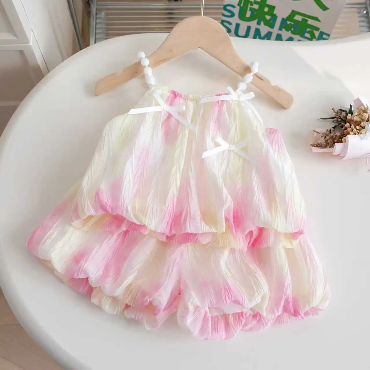 Korean Version Summer Baby Girls Clothing Sets Suspender Top Color Matching Vest +shorts Colorful Fashion Kids Girl Outfit
Korean Version Summer Baby Girls Clothing Sets Suspender Top Color Matching Vest +shorts Colorful Fashion Kids Girl Outfit