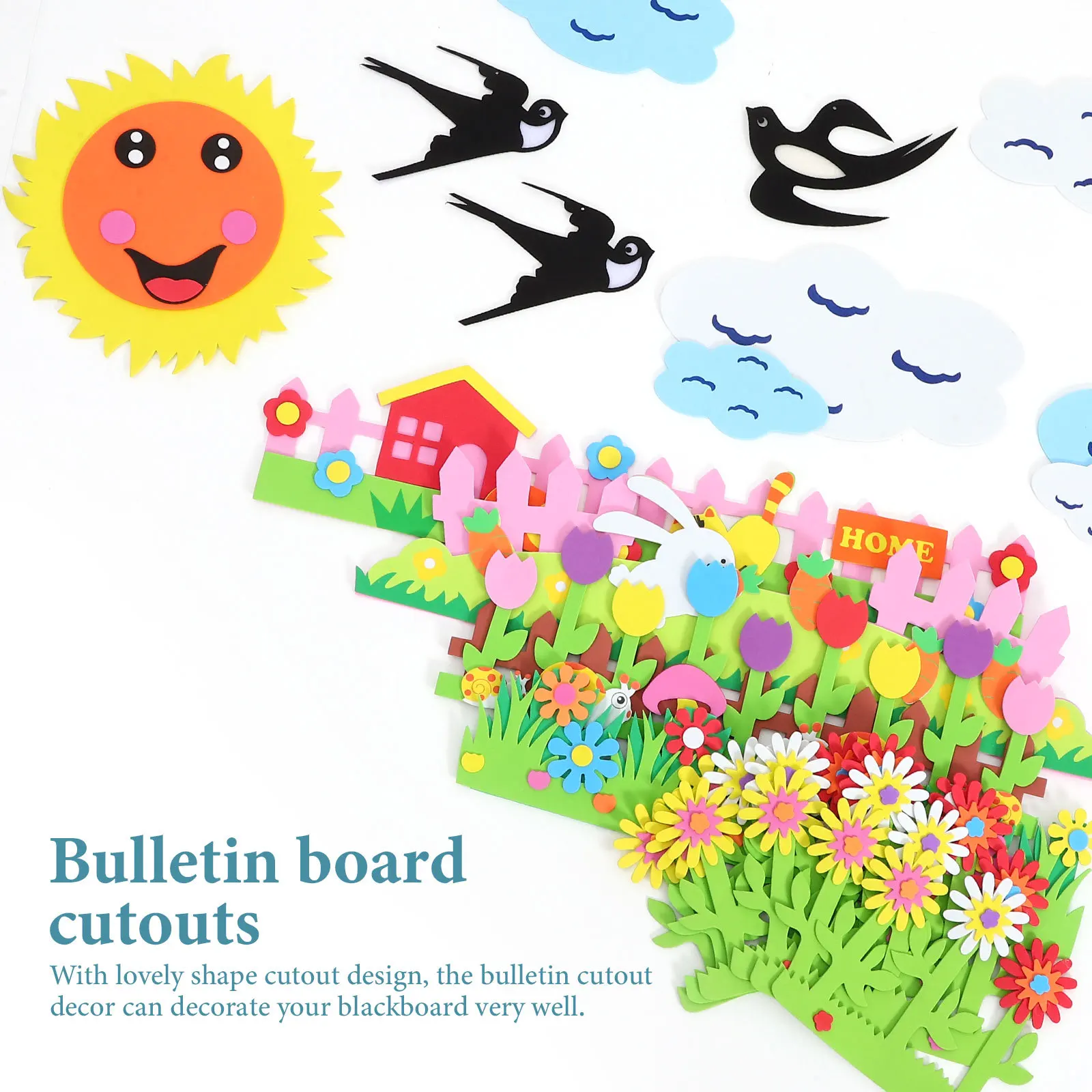 1Set Bulletin Cutouts Creative Cartoon Classroom Decorations for Bulletin Board Party Craft Projects Kindergarten Wall Decor
1Set Bulletin Cutouts Creative Cartoon Classroom Decorations for Bulletin Board Party Craft Projects Kindergarten Wall Decor