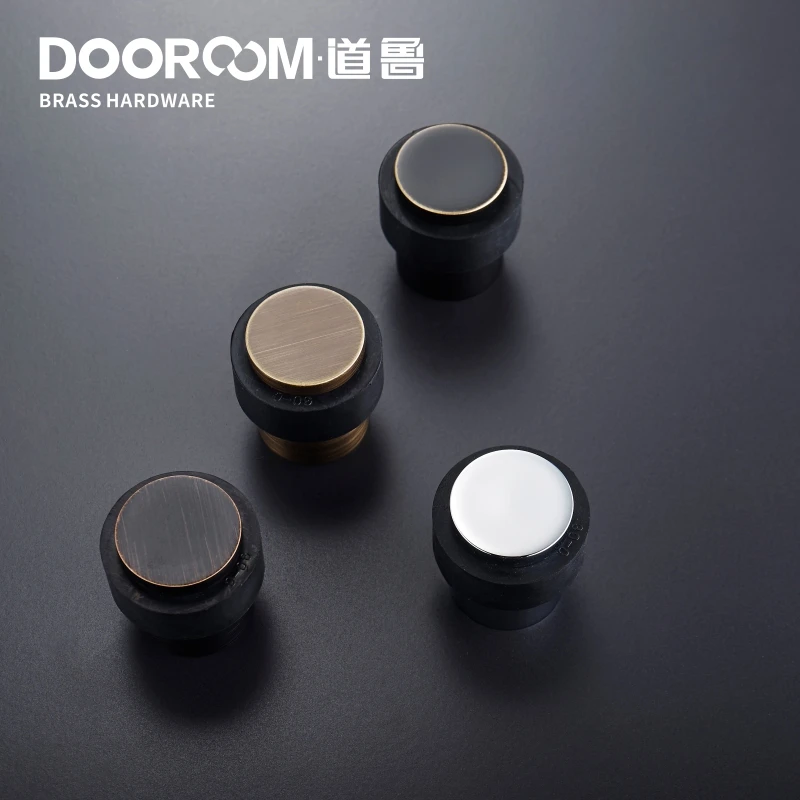 Dooroom Brass Eco Rubber Door Stop Heavy Duty Floor Bumper Non Magnetic Door Clip 10PCS
Dooroom Brass Eco Rubber Door Stop Heavy Duty Floor Bumper Non Magnetic Door Clip 10PCS