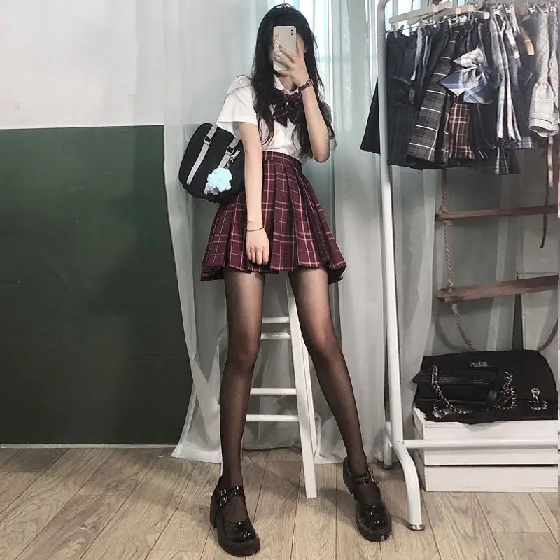 plus Size Loose Uniform Set Summer New Style Big Sister School Uniform Shirt Skirt Fashion Set for Plump Women College Style
plus Size Loose Uniform Set Summer New Style Big Sister School Uniform Shirt Skirt Fashion Set for Plump Women College Style