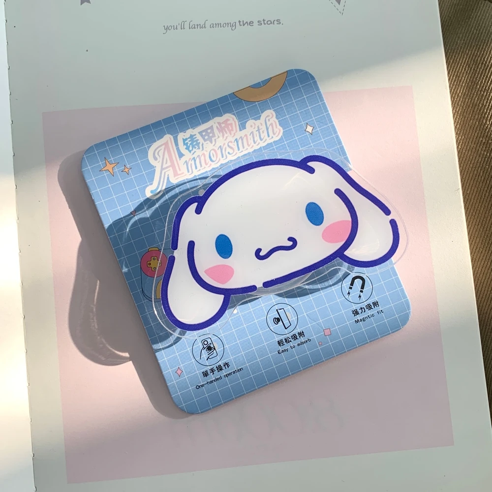 Милый держатель для телефона Sanrio Pochacco Melody с магнитным креплением Magsafe, подставка для iPhone и Samsung, складной держатель для беспроводной зарядки.
Милый держатель для телефона Sanrio Pochacco Melody с магнитным креплением Magsafe, подставка для iPhone и Samsung, складной держатель для беспроводной зарядки.