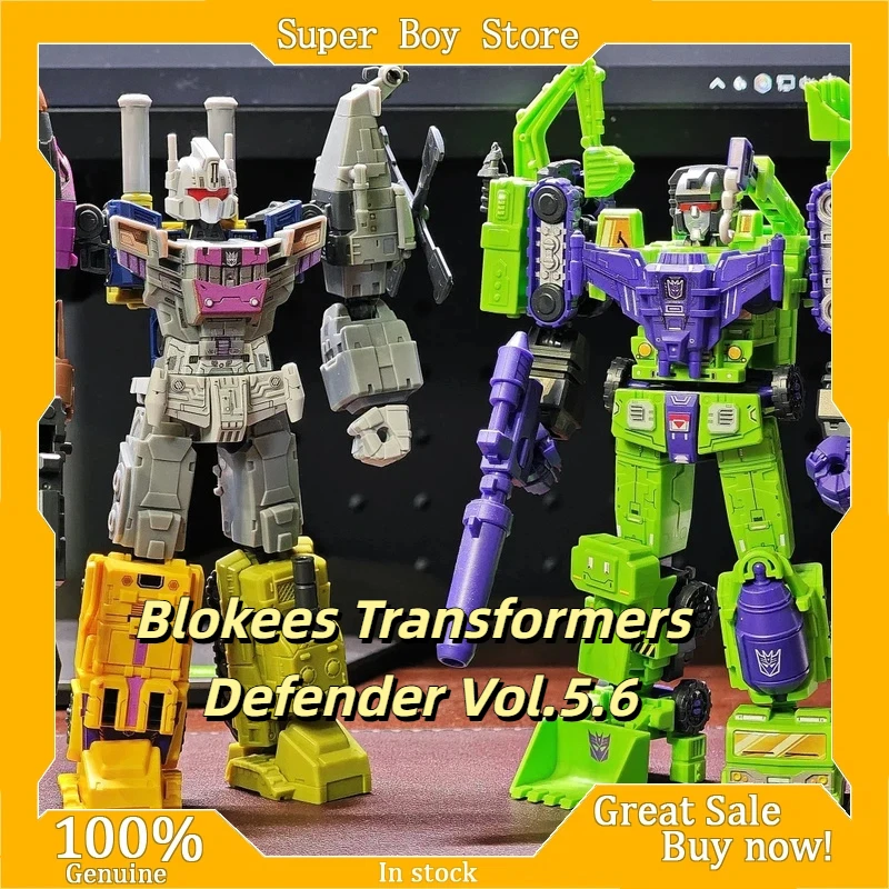 Genuine Blokees Transformers Defender Vol.5.6 Collectible Toys Blind Box Beast War Combination Armored Toys For Collectors
Genuine Blokees Transformers Defender Vol.5.6 Collectible Toys Blind Box Beast War Combination Armored Toys For Collectors