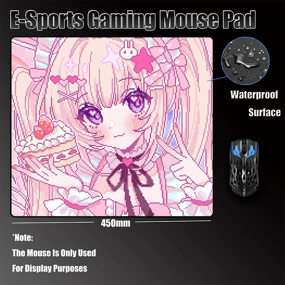 Pixel Style Cute Anime Girl Rubber Mouse Pad Big Office Kawaii Laptop Desk Mat Non-Slip Gaming Mousepad Waterproof Mouse Mat
Pixel Style Cute Anime Girl Rubber Mouse Pad Big Office Kawaii Laptop Desk Mat Non-Slip Gaming Mousepad Waterproof Mouse Mat