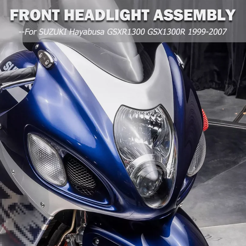 WHB мотоциклетная фара для SUZUKI Hayabusa GSXR1300 GSXR 1300 GSX-R 1300 1999-2007 2000 2001 2003 2004 05
WHB мотоциклетная фара для SUZUKI Hayabusa GSXR1300 GSXR 1300 GSX-R 1300 1999-2007 2000 2001 2003 2004 05