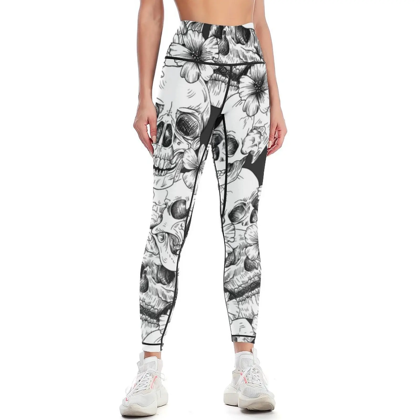 SEAMLESS PATTERN WITH SKULLS AND FLOWERS Leggings Jogger pants push up tights for Womens Leggings
SEAMLESS PATTERN WITH SKULLS AND FLOWERS Leggings Jogger pants push up tights for Womens Leggings