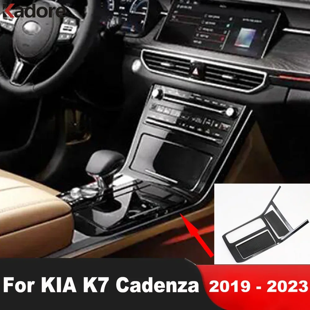 For KIA K7 Cadenza 2019 2020 2021 2022 2023 Carbon Fiber Car Center Console Gear Shift Box Panel Cover Trim Interior Accessories
For KIA K7 Cadenza 2019 2020 2021 2022 2023 Carbon Fiber Car Center Console Gear Shift Box Panel Cover Trim Interior Accessories