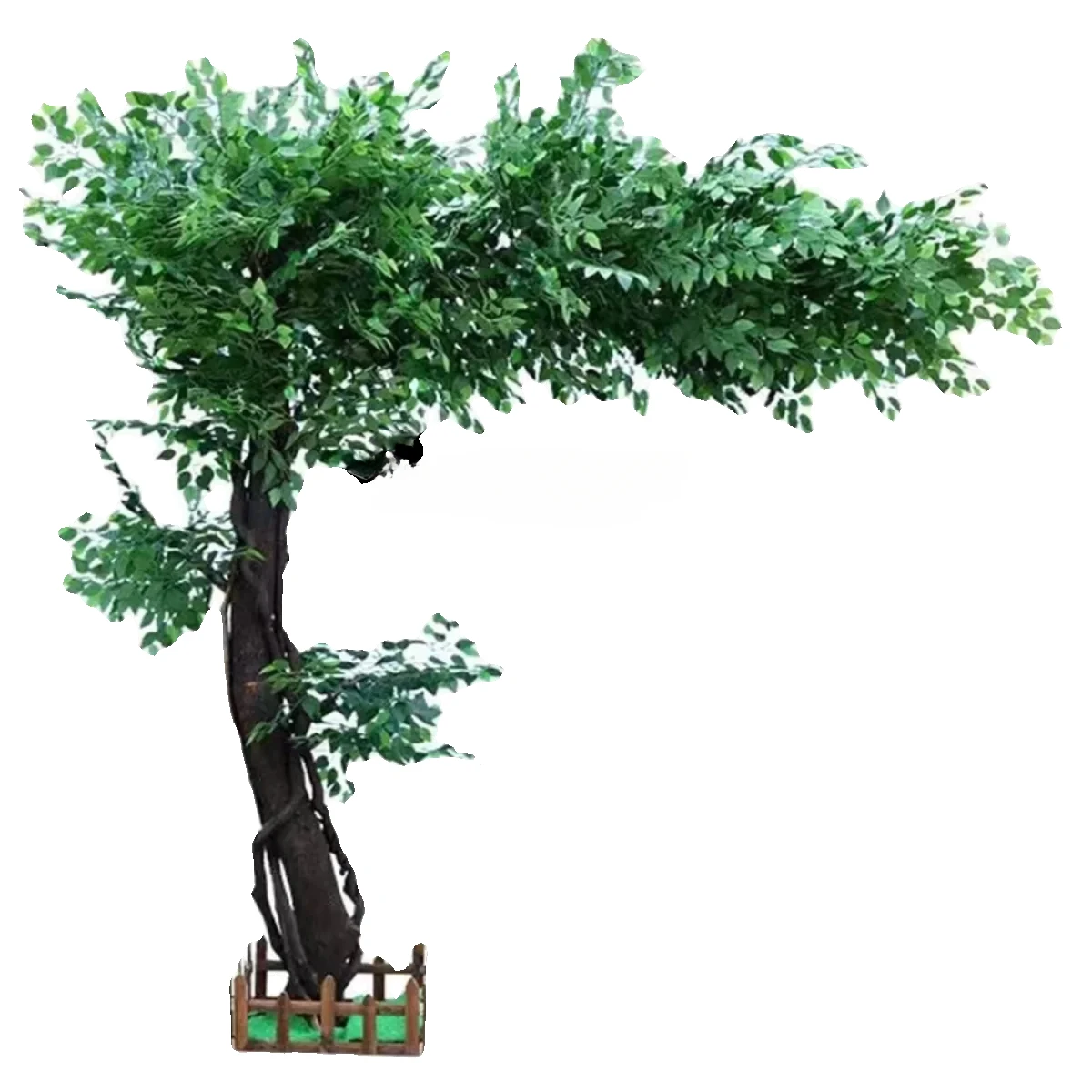 Large Simulation Banyan Tree Hotel Scenic Spot Wedding Indoor Landscape Mori Style Decorative Green Banyan Tree
Large Simulation Banyan Tree Hotel Scenic Spot Wedding Indoor Landscape Mori Style Decorative Green Banyan Tree