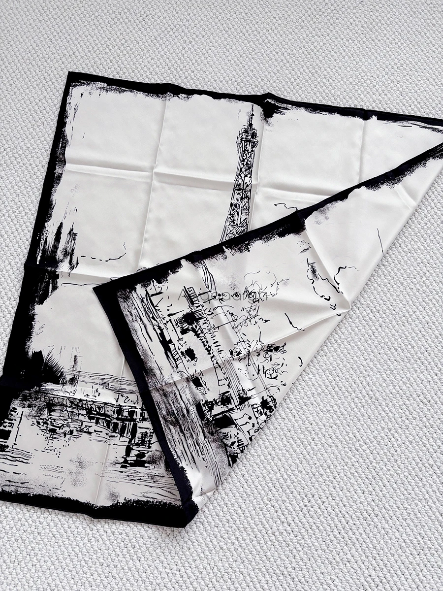 Шарф с двойным принтом, аксессуары для одежды, роскошные брендовые шарфы, шали, шали с закрученными краями, банданы, шарфы-хиджабы, Эйфелева башня
Шарф с двойным принтом, аксессуары для одежды, роскошные брендовые шарфы, шали, шали с закрученными краями, банданы, шарфы-хиджабы, Эйфелева башня