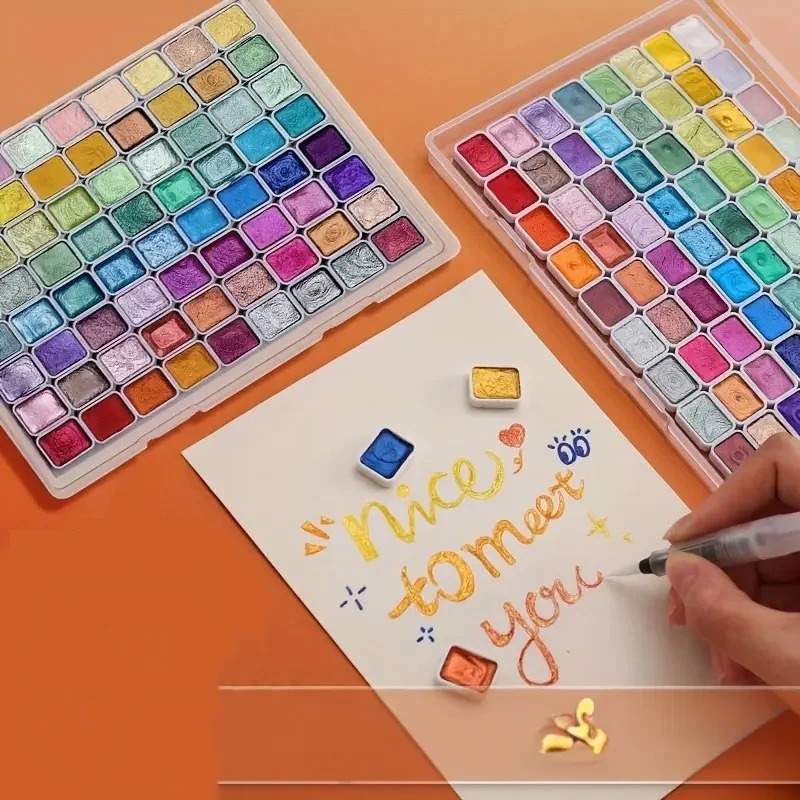 Акварельные краски 72 цветов, в твердой упаковке для традиционной китайской живописи, каллиграфии Танка, цветной живописи.
Акварельные краски 72 цветов, в твердой упаковке для традиционной китайской живописи, каллиграфии Танка, цветной живописи.