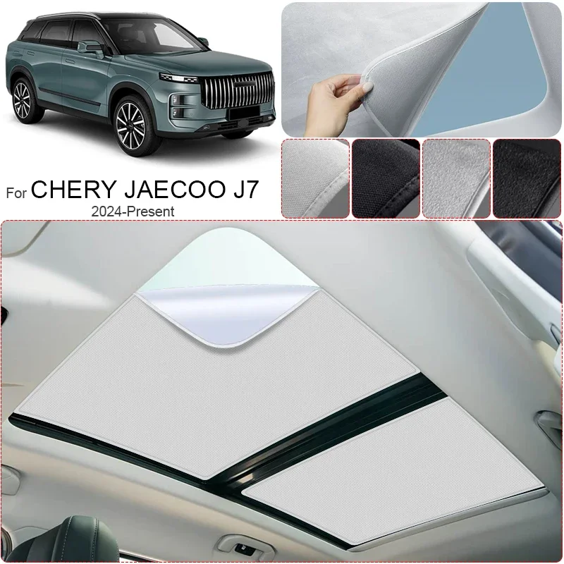 Car Suede Fabric Anti-uvFor CHERY JAECOO J7 2024-Present Electrostatic Adsorption Sunroof Sunshade Auto Heat Insulation Skylight
Car Suede Fabric Anti-uvFor CHERY JAECOO J7 2024-Present Electrostatic Adsorption Sunroof Sunshade Auto Heat Insulation Skylight