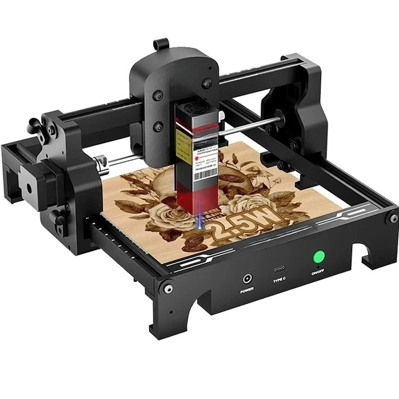 130x130mm Area Mini Engraver Acmer S1 2.5w Optical Portable Cutter CNC Engraving Cutting Machine for DIY Wood Leaves
130x130mm Area Mini Engraver Acmer S1 2.5w Optical Portable Cutter CNC Engraving Cutting Machine for DIY Wood Leaves