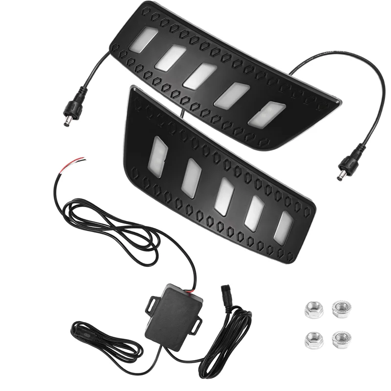 Front Grille Fog Lamp 1 Pair LED Daytime Running Light DRL Day Light Car Accessories For Ford Ranger 2012-2014
Front Grille Fog Lamp 1 Pair LED Daytime Running Light DRL Day Light Car Accessories For Ford Ranger 2012-2014