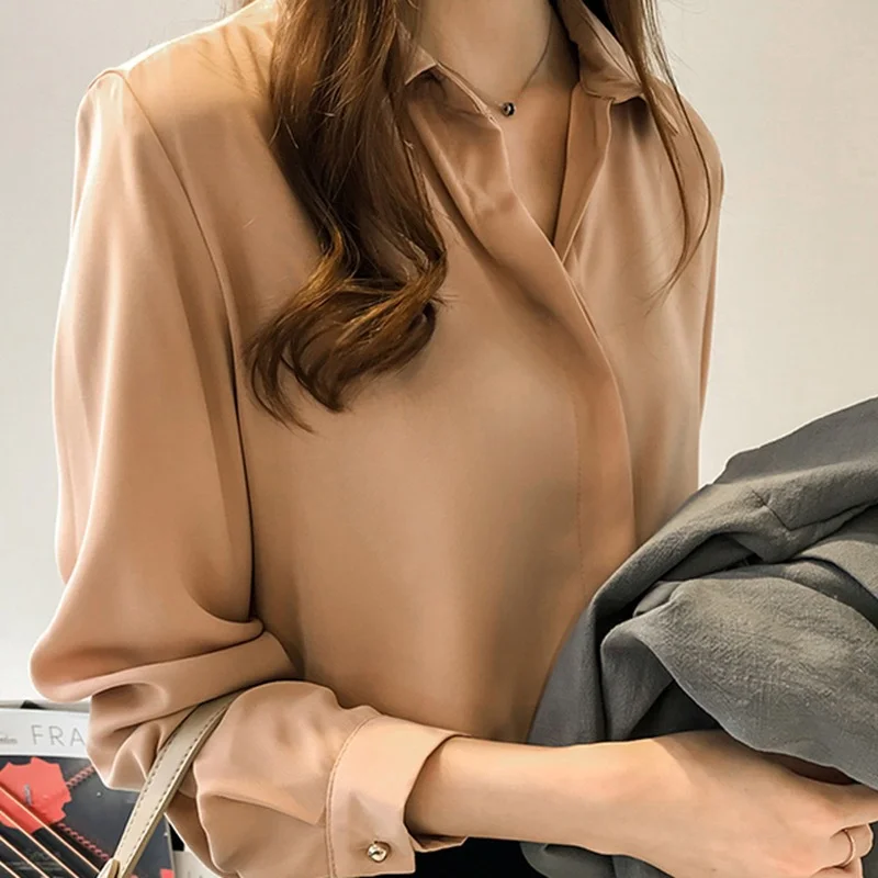 Long Sleeve Shirts Womens Satin Oversized Button Down Blouses Lantern Sleeves Slim Fit Pleated Hem Preppy Feminine Retro French
Long Sleeve Shirts Womens Satin Oversized Button Down Blouses Lantern Sleeves Slim Fit Pleated Hem Preppy Feminine Retro French