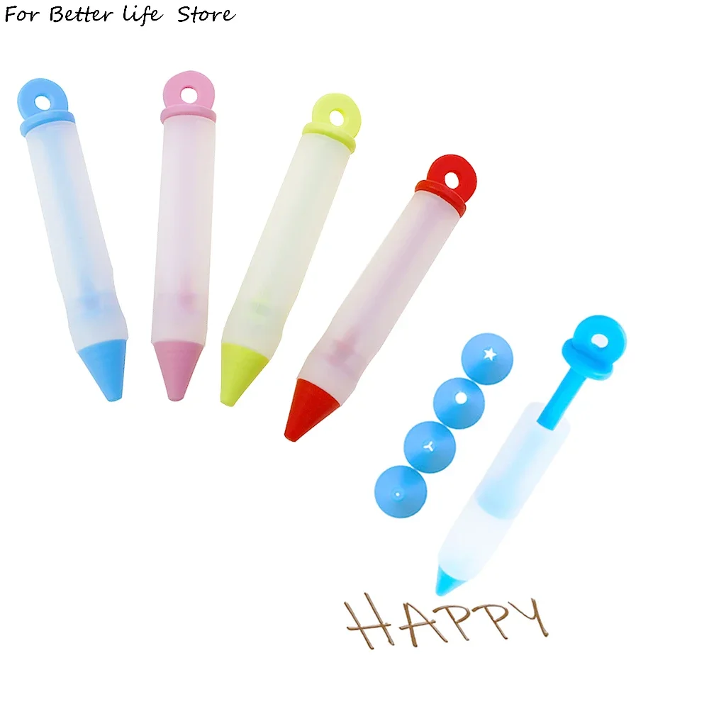 1Pcs Silicone Embossing Pen Set Chocolate Cream Writing Pen Embossing Mouth Cake Baking Biscuit Dessert Decorative Pen Cake tray
1Pcs Silicone Embossing Pen Set Chocolate Cream Writing Pen Embossing Mouth Cake Baking Biscuit Dessert Decorative Pen Cake tray