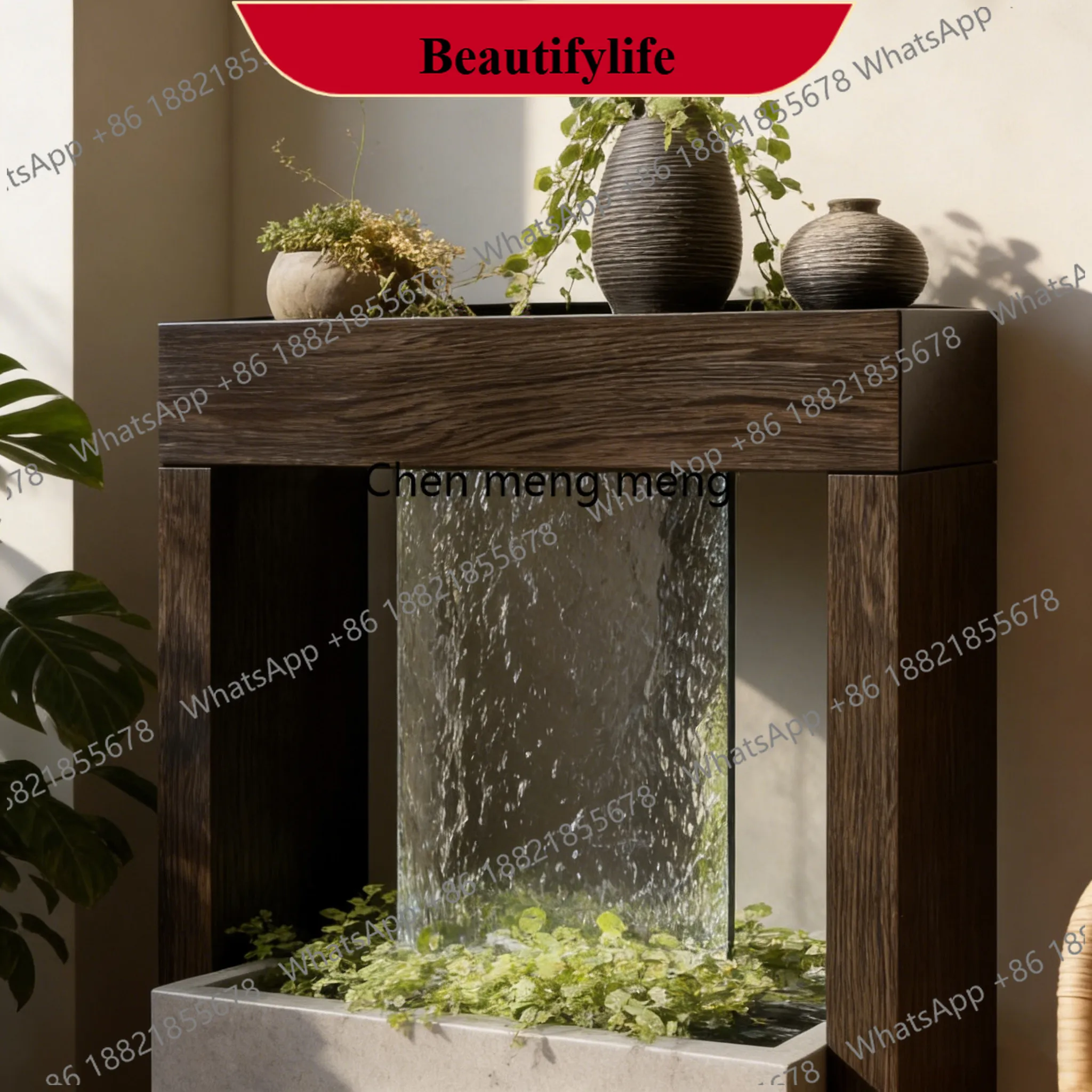 YL Floor-to-ceiling rack Living room entrance self-circulating water strip case Decorative cabinet Foyer water feature
YL Floor-to-ceiling rack Living room entrance self-circulating water strip case Decorative cabinet Foyer water feature