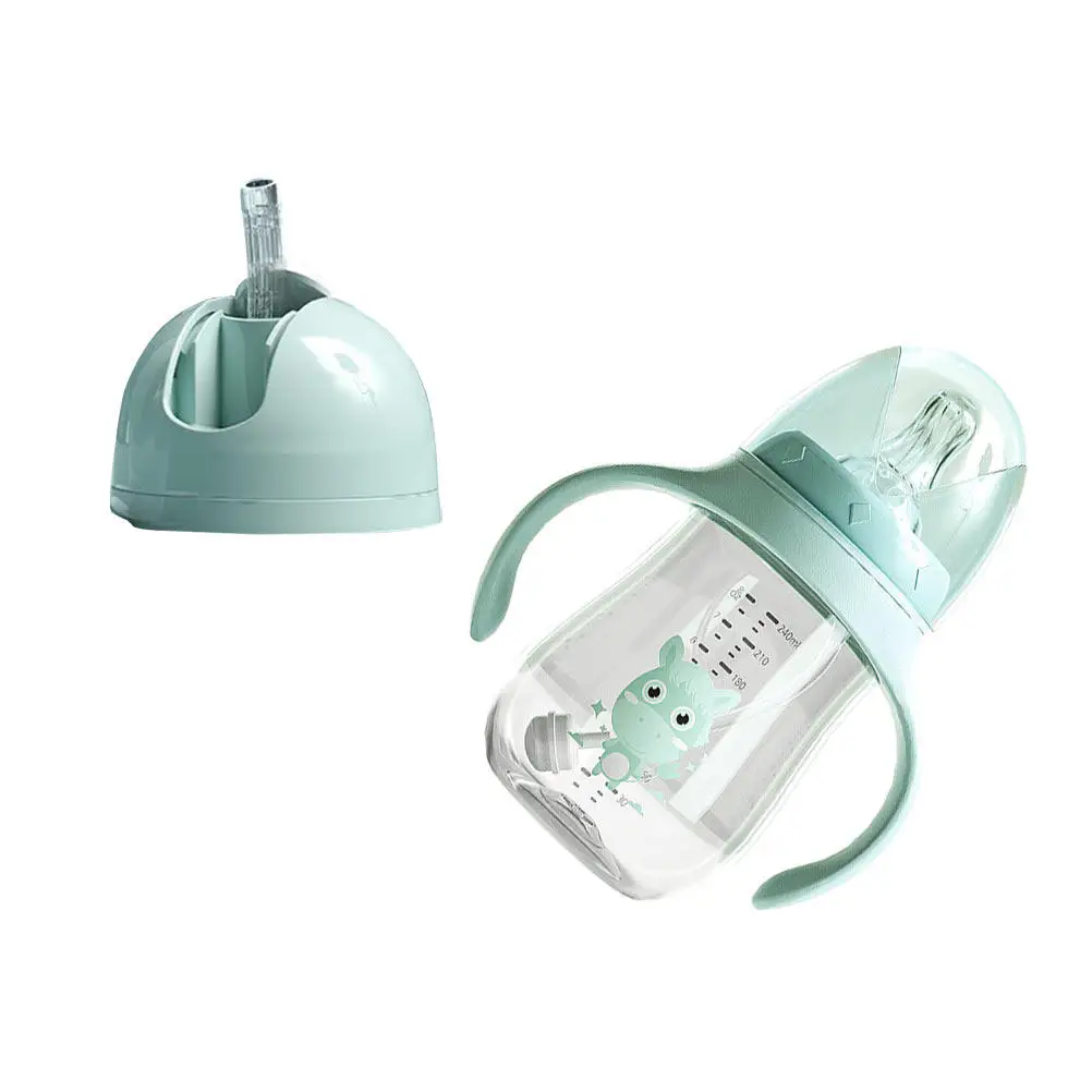 1Pcs Baby Nursing Bottle 240ml Wide Aperture Lightweight Anti-Fall Feeding Bottle Cartoon Print Breast Shape Pacifier Infant
1Pcs Baby Nursing Bottle 240ml Wide Aperture Lightweight Anti-Fall Feeding Bottle Cartoon Print Breast Shape Pacifier Infant