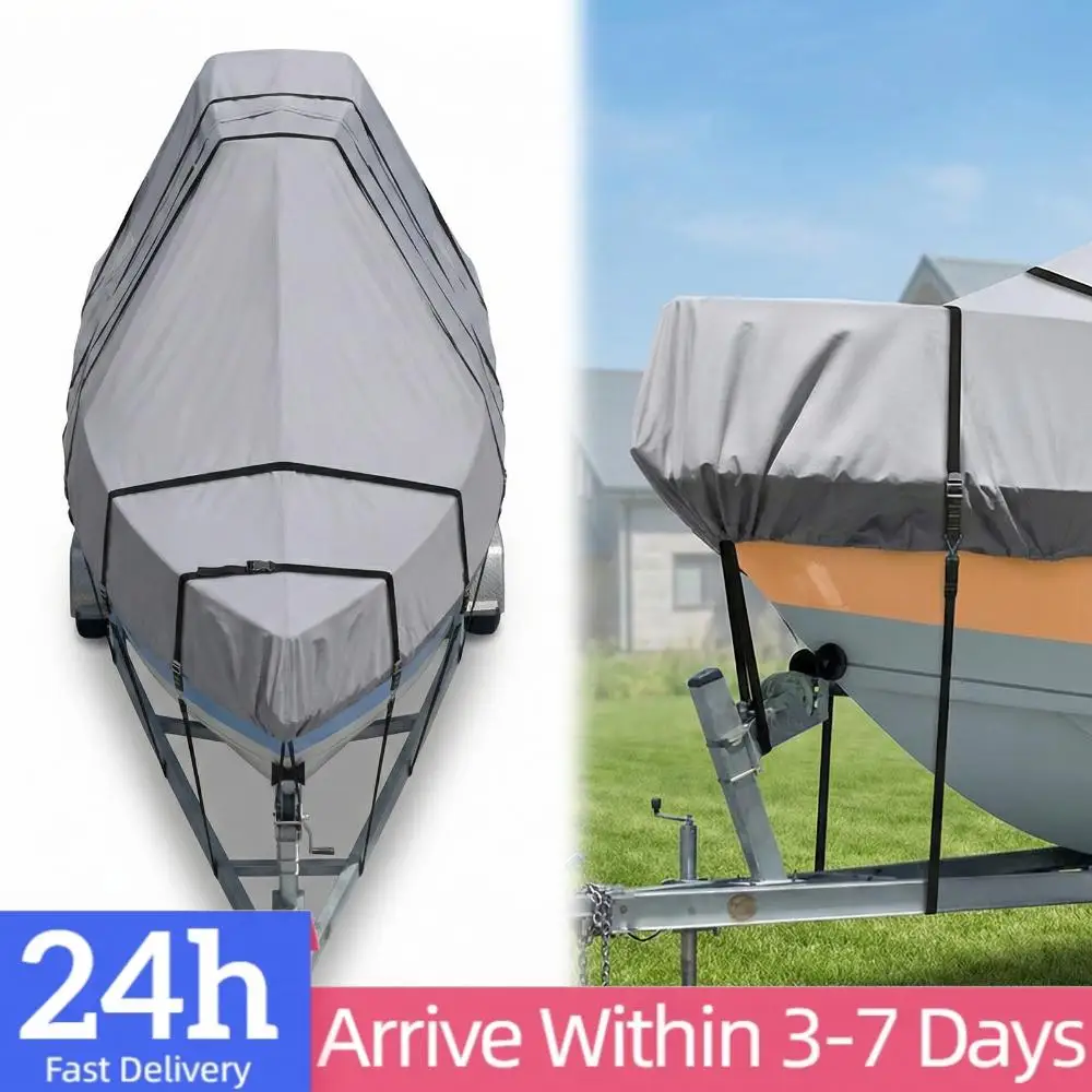 1200D Yacht Outdoor Protection Sleeve with 18 Tie Down Strap Boat Center Console Protect Covers UV-Proof For Protecting Roof
1200D Yacht Outdoor Protection Sleeve with 18 Tie Down Strap Boat Center Console Protect Covers UV-Proof For Protecting Roof