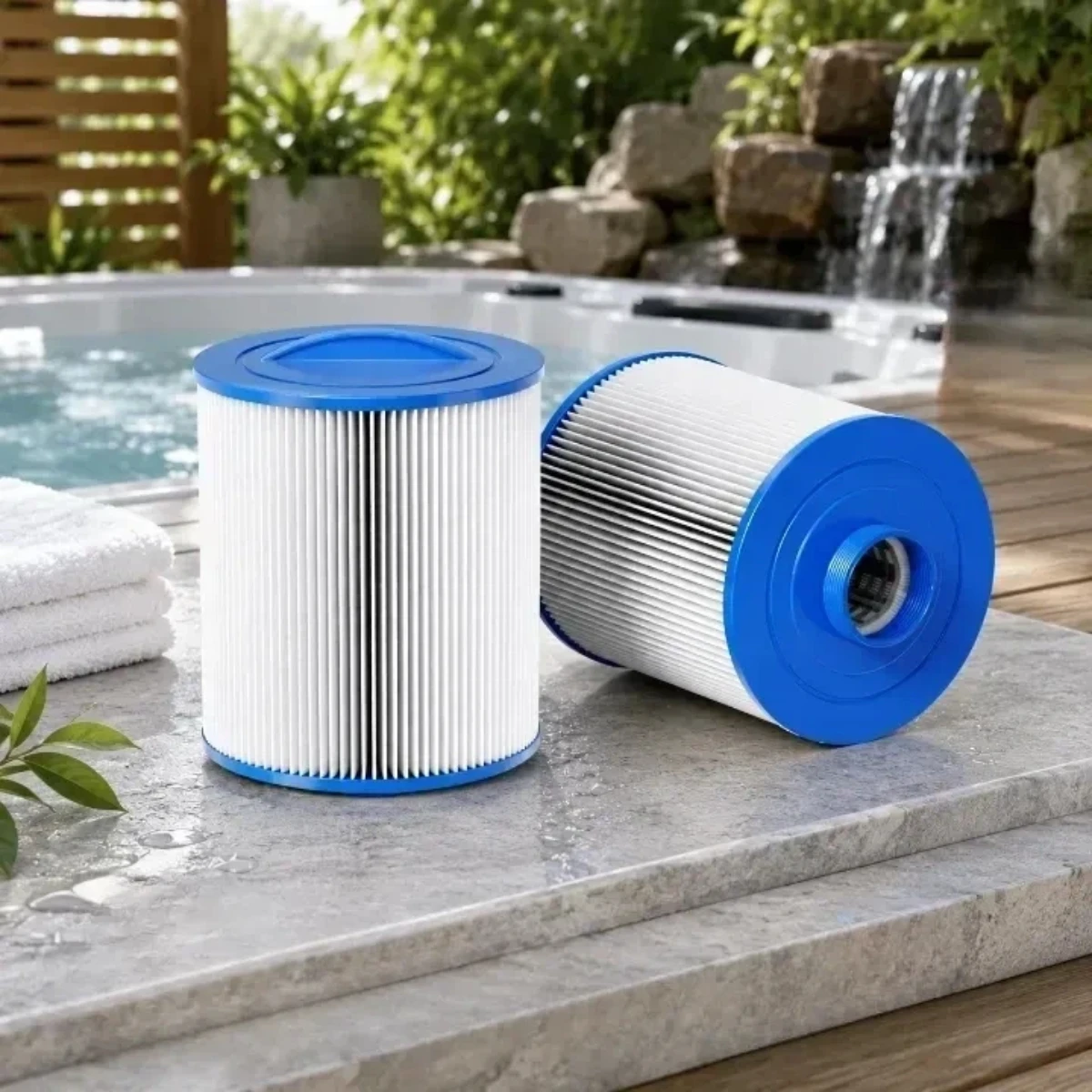 Hot Tub Filter 2pcs SPA Replacement Filter Compatible with 6CH-502 FC-0311 PAS50SV-F2M 06-0005-12 06-0006-12 M60506 AK-90161
Hot Tub Filter 2pcs SPA Replacement Filter Compatible with 6CH-502 FC-0311 PAS50SV-F2M 06-0005-12 06-0006-12 M60506 AK-90161