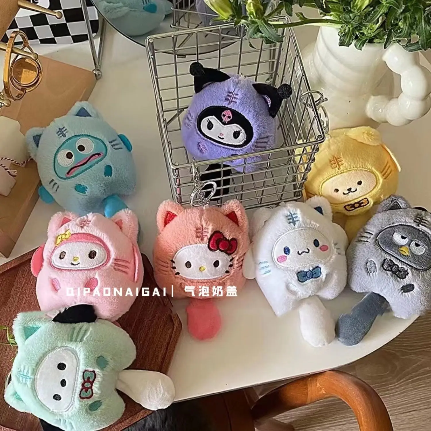 Sanrio cartoon plush animal series doll plush toy pendant grabber doll small doll pendant bag keychain
Sanrio cartoon plush animal series doll plush toy pendant grabber doll small doll pendant bag keychain