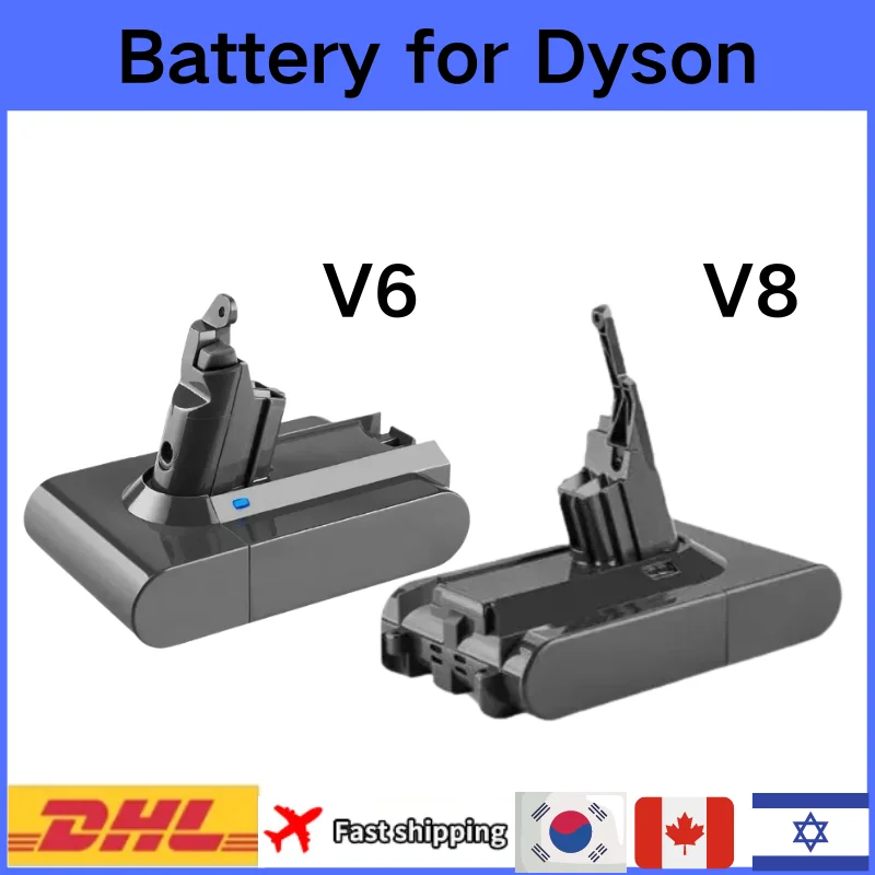 Сменный аккумулятор для пылесоса Dyson V6 V8Series SV12 DC62 SV11 sv10, 21,6 в, Ач
Сменный аккумулятор для пылесоса Dyson V6 V8Series SV12 DC62 SV11 sv10, 21,6 в, Ач