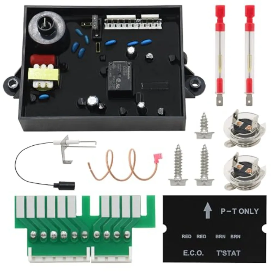 RV Water Heater Replacement Kit fit for Atwood and Dometic Includes 91365 Circuit Board, 91447 Thermostat, 93868 Spark Probe Ig
RV Water Heater Replacement Kit fit for Atwood and Dometic Includes 91365 Circuit Board, 91447 Thermostat, 93868 Spark Probe Ig