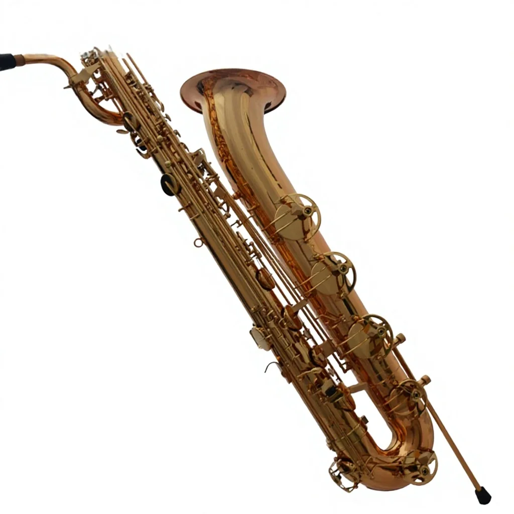 Earl Mann Professional Drop E Upper Bass Saxophone With Gold Lacquer Finish
Earl Mann Professional Drop E Upper Bass Saxophone With Gold Lacquer Finish