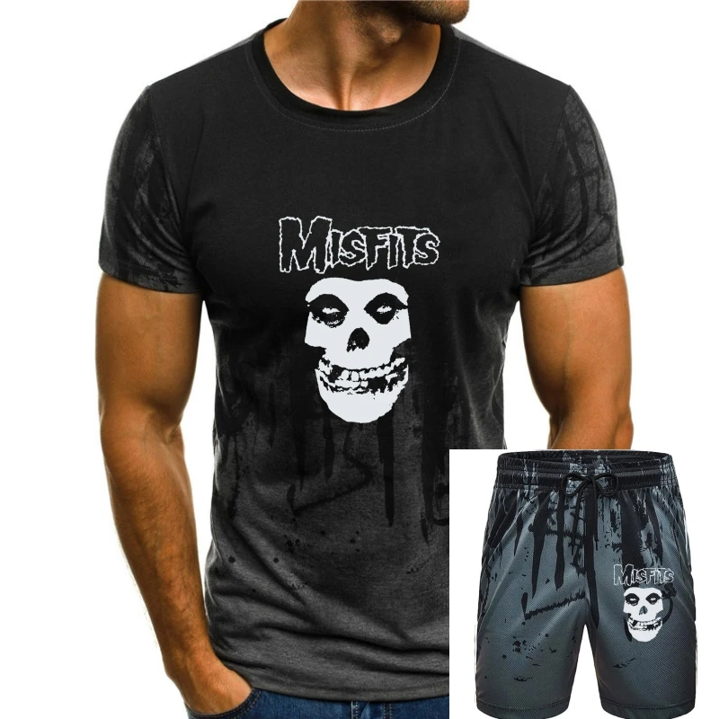 Новинка, черная футболка с коротким рукавом The Misfits, с черепом, страшным ужасом, в стиле панк, новая трендовая футболка
Новинка, черная футболка с коротким рукавом The Misfits, с черепом, страшным ужасом, в стиле панк, новая трендовая футболка