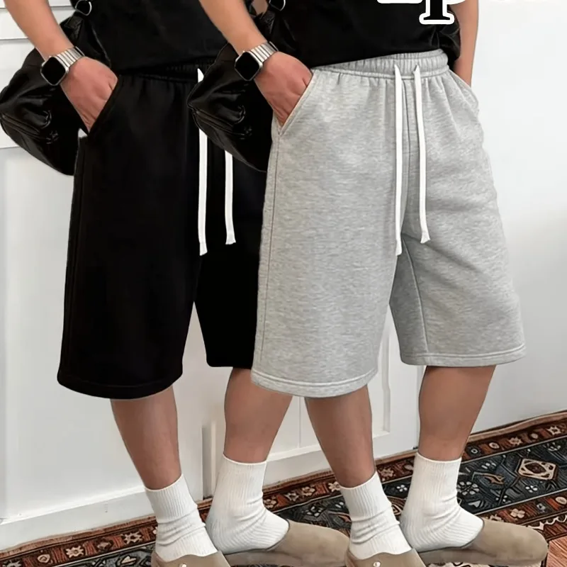 Men's Casual Solid Color Shorts, Men's and Women's Street Punk Casual Fitness Shorts
Men's Casual Solid Color Shorts, Men's and Women's Street Punk Casual Fitness Shorts