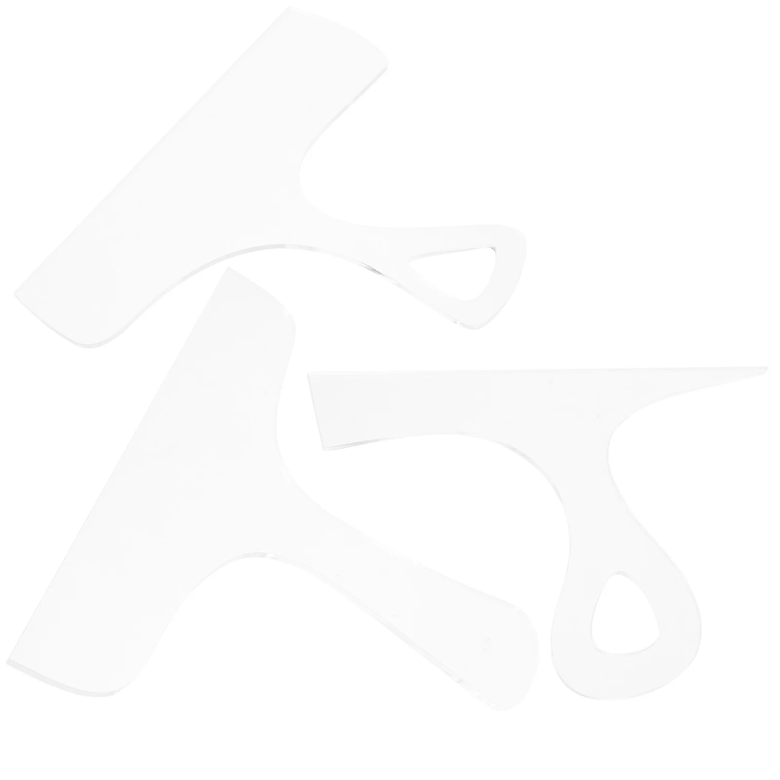 3Pcs Handle Tracing Template Acrylic Templates for Kitchen Chopping Handles Practical Design Cutting Handle Template
3Pcs Handle Tracing Template Acrylic Templates for Kitchen Chopping Handles Practical Design Cutting Handle Template