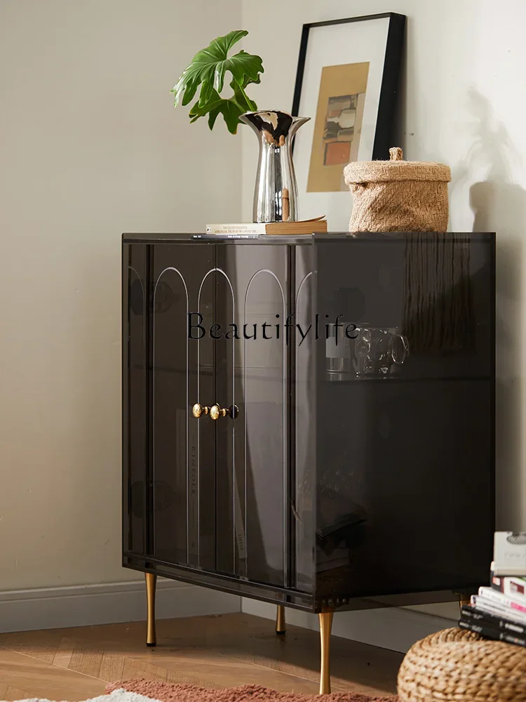 N Light Luxury Sideboard Cabinet Modern Minimalist Acrylic Porch Cabinet Living Room Side Wine Cabinet Storage Locker
N Light Luxury Sideboard Cabinet Modern Minimalist Acrylic Porch Cabinet Living Room Side Wine Cabinet Storage Locker