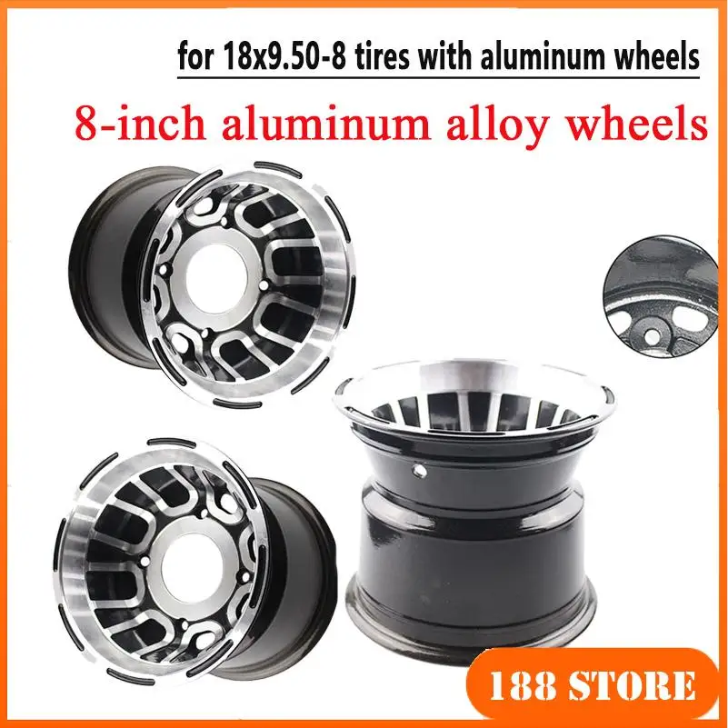 8 Inch 8 inches front and rear wheel hub suitable for Atv quad ATV karting 19x7-8 18x9.50-8 21x7-8 tubeless tire
8 Inch 8 inches front and rear wheel hub suitable for Atv quad ATV karting 19x7-8 18x9.50-8 21x7-8 tubeless tire