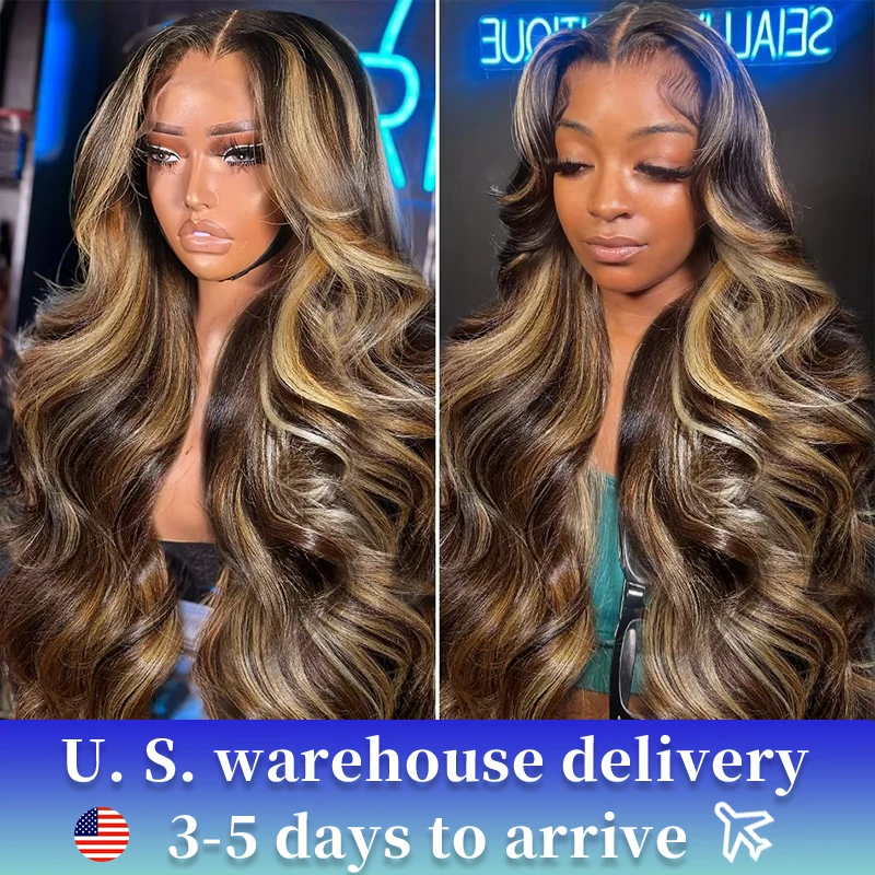 Colored Highlight Ombre Body Wave 13x6 HD Transparent Lace Front Human Hair Wigs Brown 13x4 Water Wave Frontal Wig Women 30 Inch
Colored Highlight Ombre Body Wave 13x6 HD Transparent Lace Front Human Hair Wigs Brown 13x4 Water Wave Frontal Wig Women 30 Inch