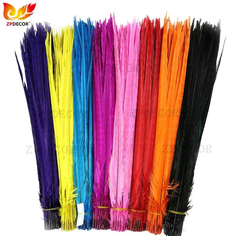 ZPDECOR Ringneck Feathers 55-60 cm/22-24 Inch Dyed Plumage for Crafts And Costumes Natural Bird Feathers
ZPDECOR Ringneck Feathers 55-60 cm/22-24 Inch Dyed Plumage for Crafts And Costumes Natural Bird Feathers