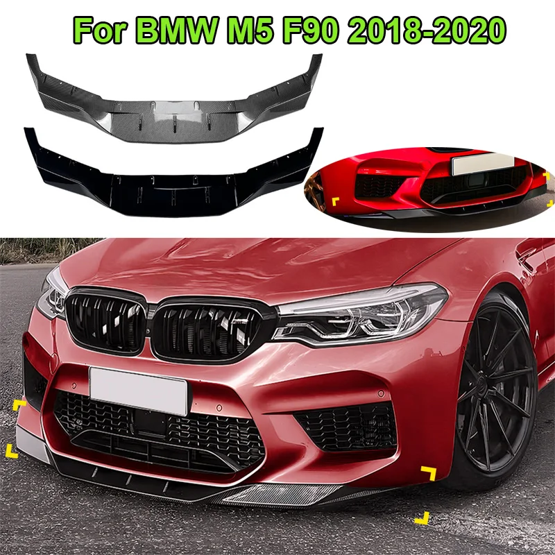 For BMW M5 F90 2018-2020 Glossy black Front Lower Bumper Spoiler Chin Lip Splitter Diffuser Deflector Guard 2019 2018
For BMW M5 F90 2018-2020 Glossy black Front Lower Bumper Spoiler Chin Lip Splitter Diffuser Deflector Guard 2019 2018