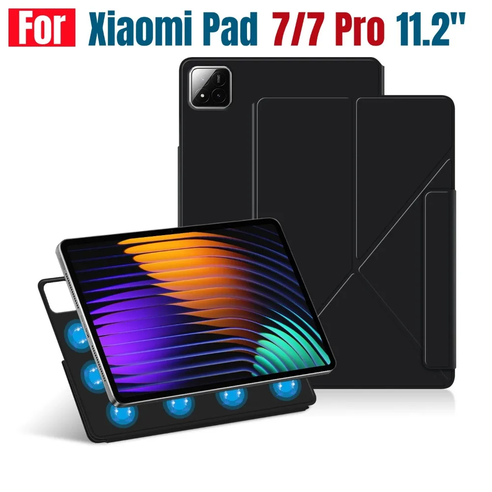 Магнитный чехол для Xiaomi Pad 7 2024, складная подставка из искусственной кожи с автоматическим пробуждением для Coque Xiaomi Pad 7 Pro Mi Pad 7, чехол 11,2 дюйма
Магнитный чехол для Xiaomi Pad 7 2024, складная подставка из искусственной кожи с автоматическим пробуждением для Coque Xiaomi Pad 7 Pro Mi Pad 7, чехол 11,2 дюйма
