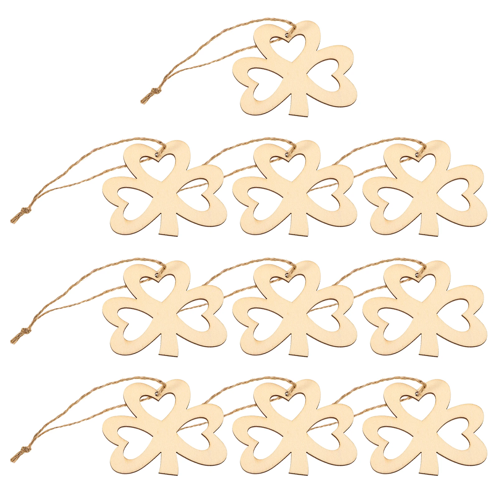 10Pcs Shamrock Wooden Cutouts Lightweight Hanging Decor for St Patrick's Day Party Favors Photo Props Home Wall Decoration
10Pcs Shamrock Wooden Cutouts Lightweight Hanging Decor for St Patrick's Day Party Favors Photo Props Home Wall Decoration