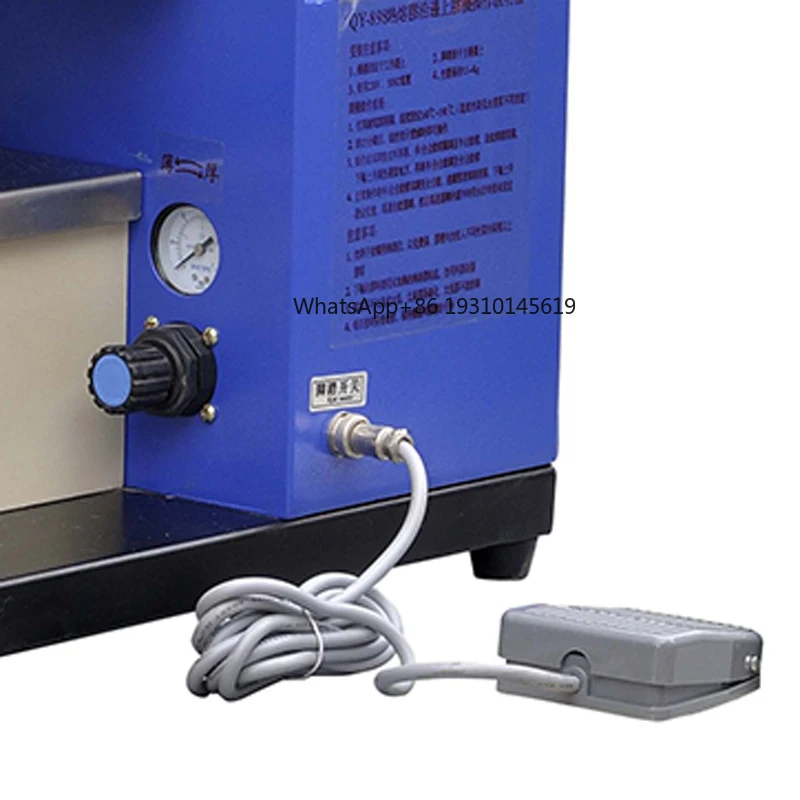 Hot Melt Edge Gluing Machine, JZ-698A Folding Gluing Machine, Semi-Automatic Leather Gluer
Hot Melt Edge Gluing Machine, JZ-698A Folding Gluing Machine, Semi-Automatic Leather Gluer